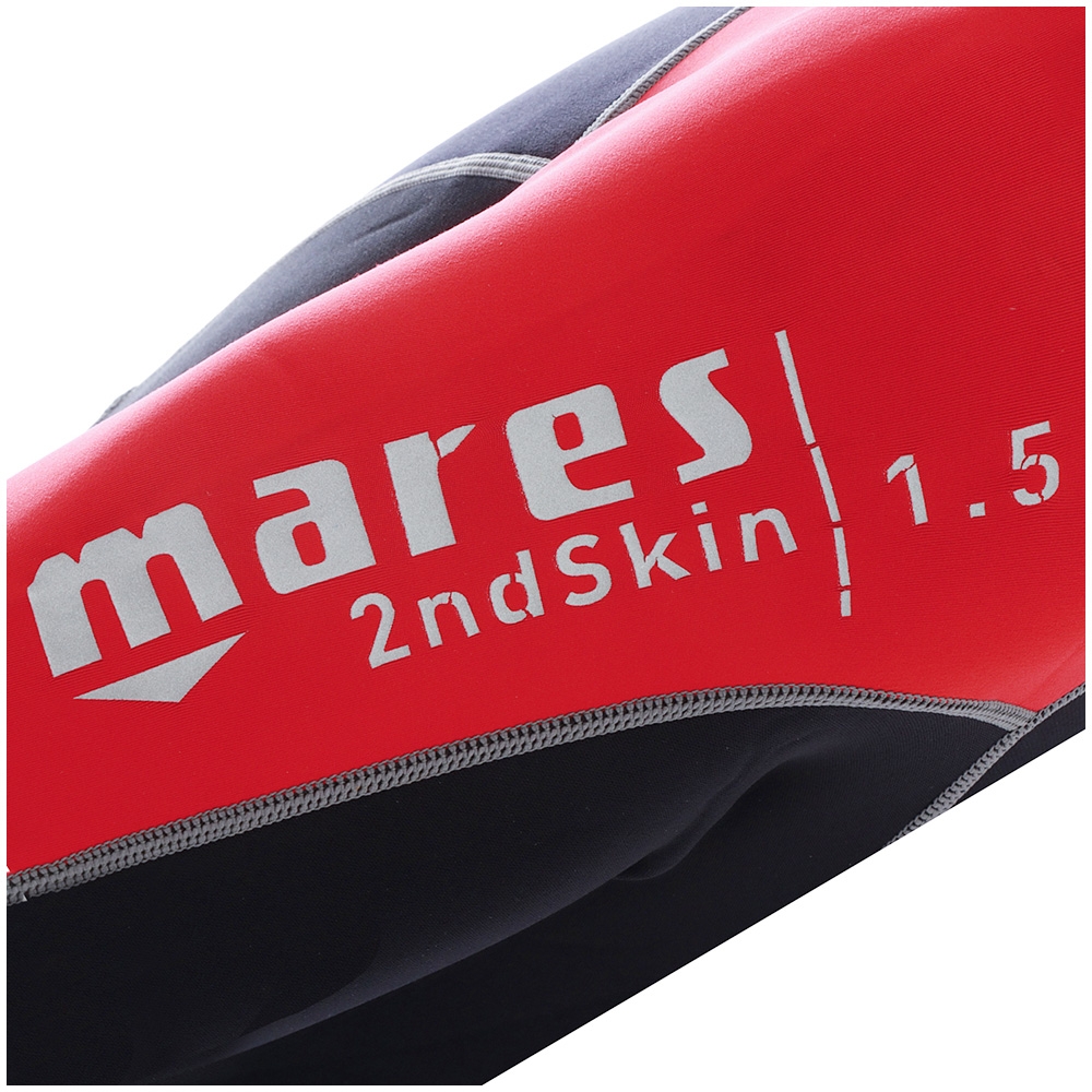 Mares 2nd Skin Mens Shorty 1.5mm L Black/Red