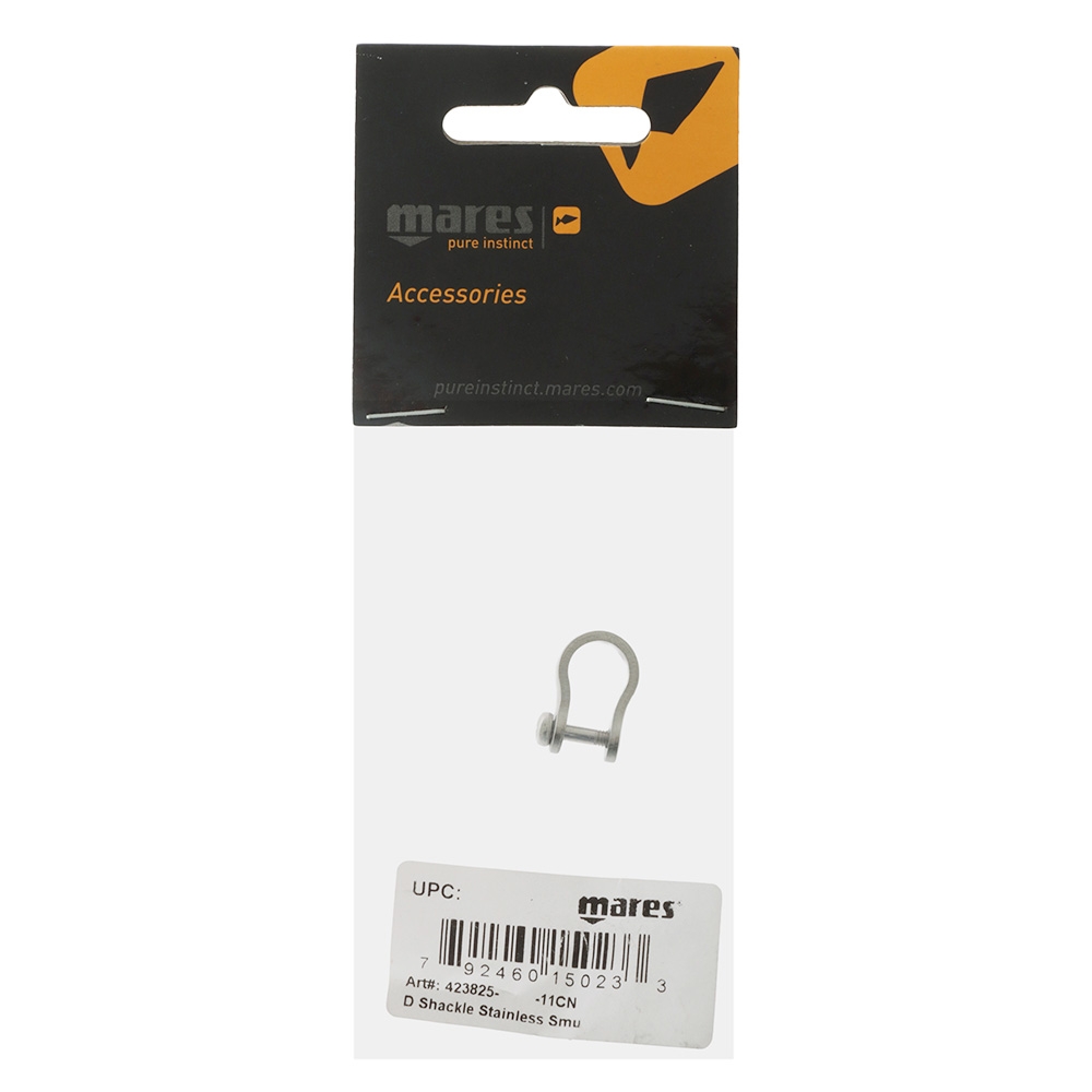 Mares Stainless Steel D Shackle