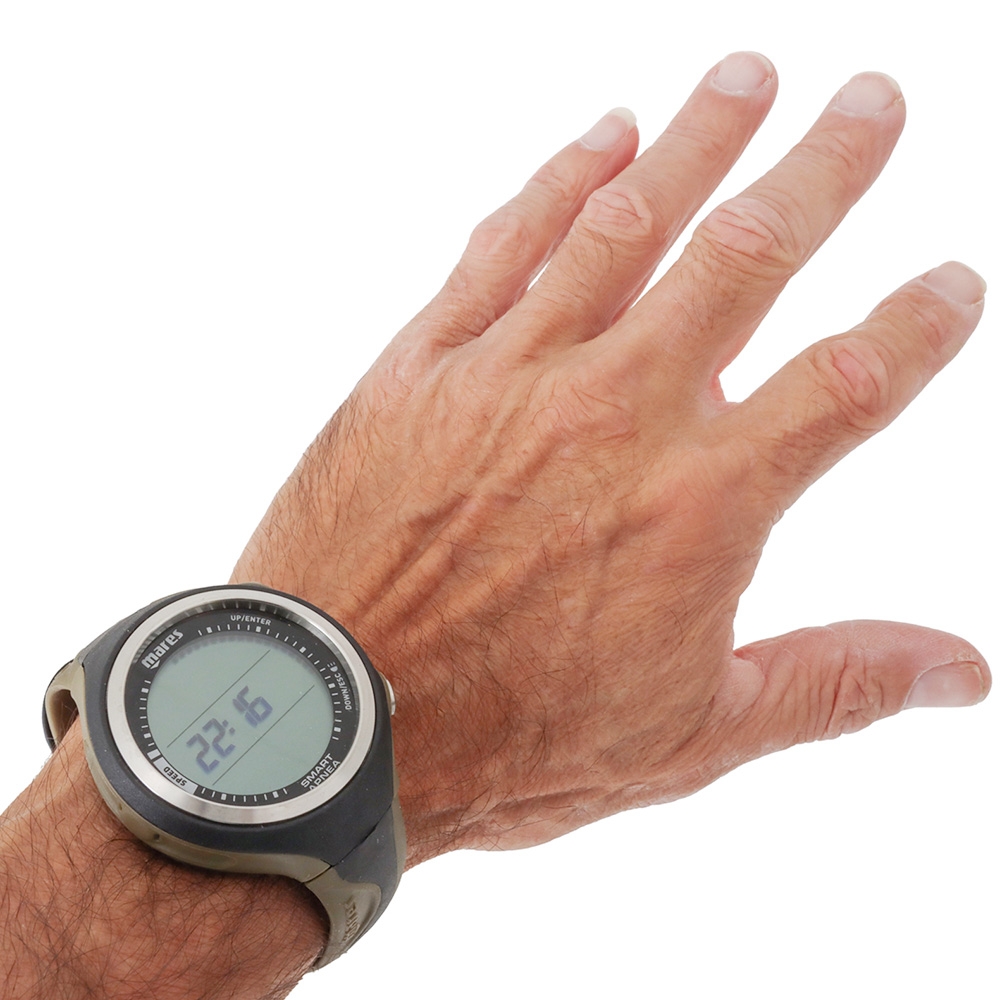 Mares Smart Apnea Freediving / Spearfishing Dive Computer Black/Olive
