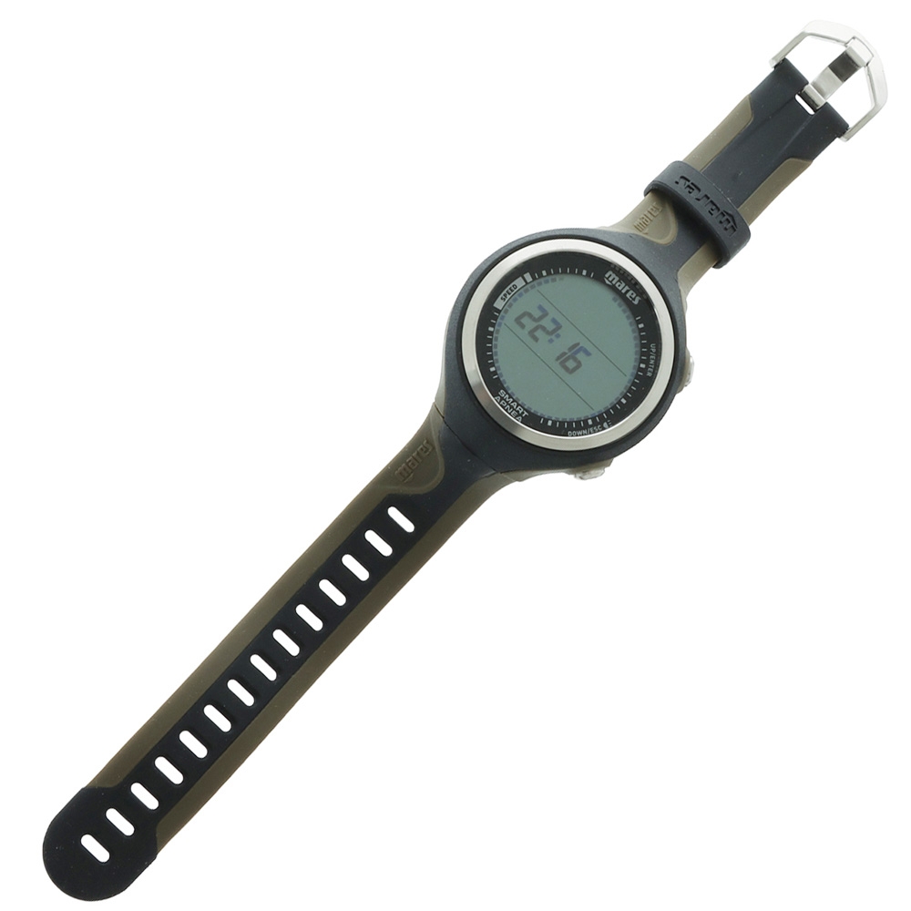 Mares Smart Apnea Freediving / Spearfishing Dive Computer Black/Olive