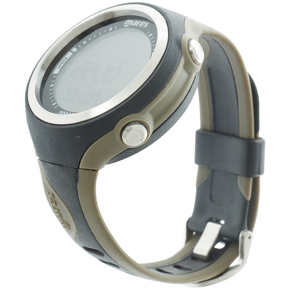 Mares Smart Apnea Freediving / Spearfishing Dive Computer Black/Olive