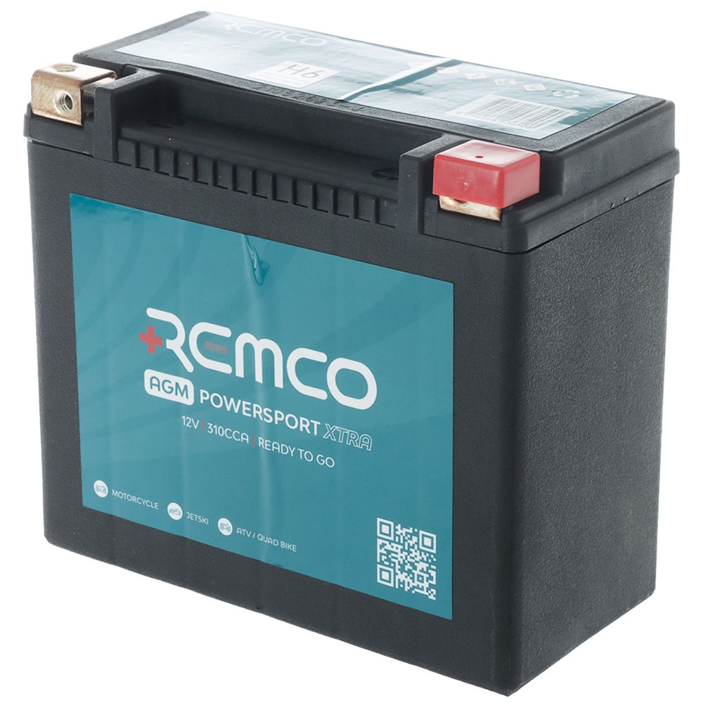 Remco RTX20L AGM Power Sports XTRA Battery 12V 18Ah 310 CCA