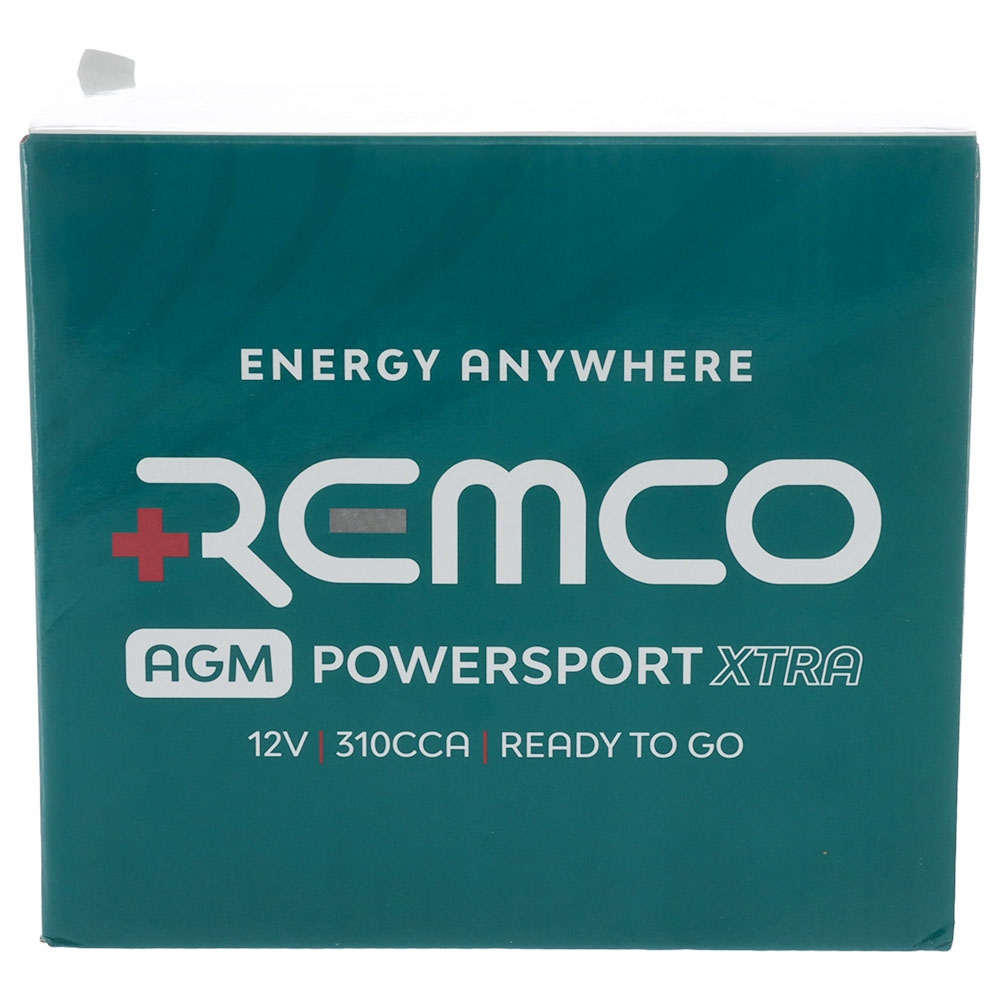 Remco RTX20L AGM Power Sports XTRA Battery 12V 18Ah 310 CCA