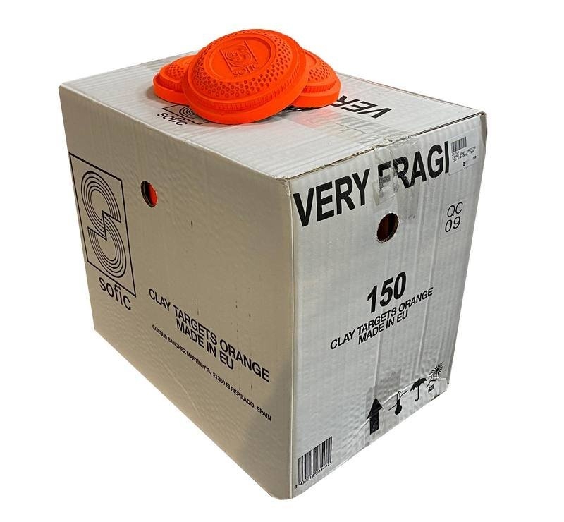 Vivaz Ecological Clay Targets Standard Orange Qty 150