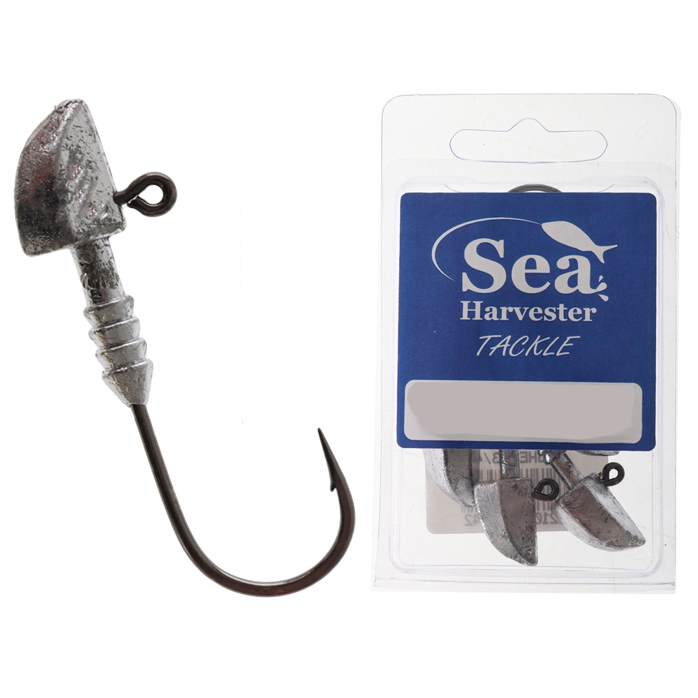 Sea Harvester Soft Bait Jig Heads 4/0 3/4oz Qty 4