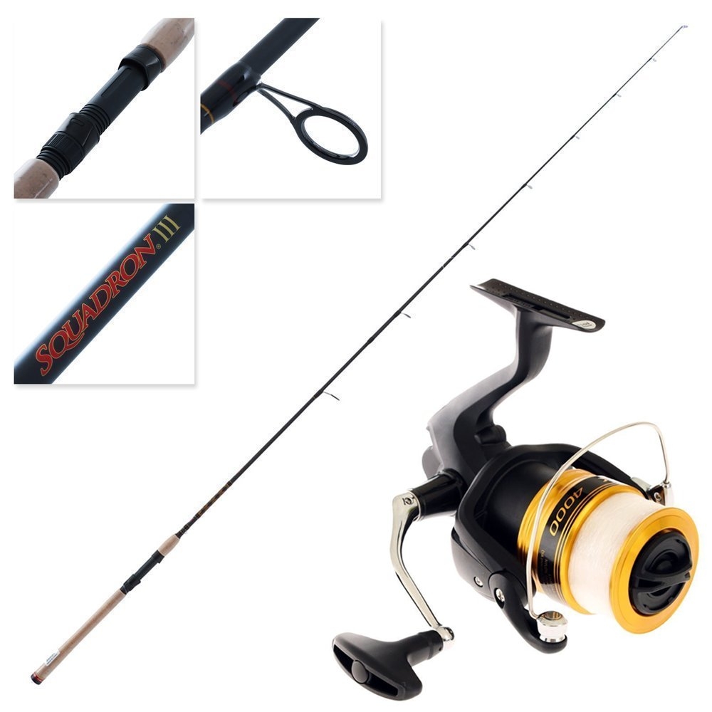 Shimano FX 4000 Squadron Spinning Combo 7ft 2pc 8-20lb 2pc