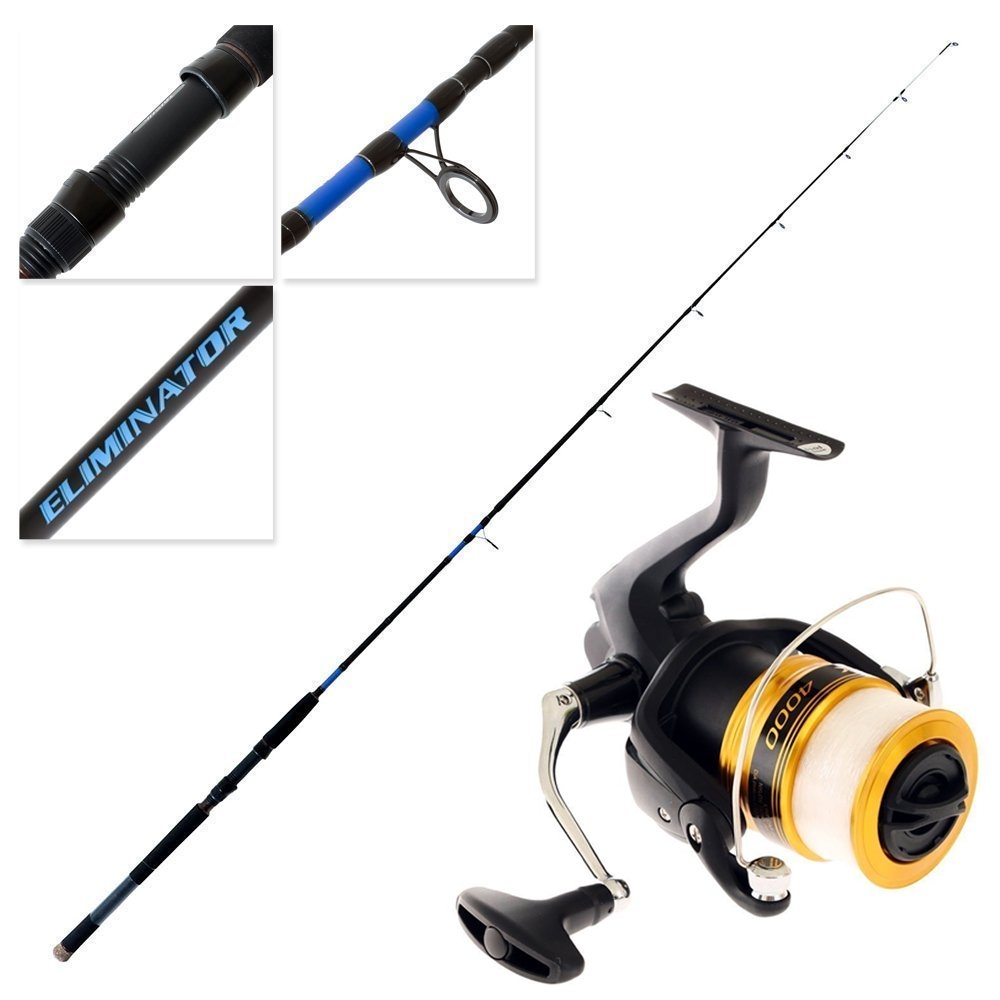 Shimano FX 4000 Eliminator Spinning Combo 6ft 6in 2pc 8kg 2pc