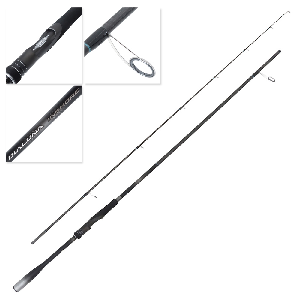 Shimano Dialuna Inshore Medium Heavy Spinning Rod 7ft 6in 10-60g 2pc