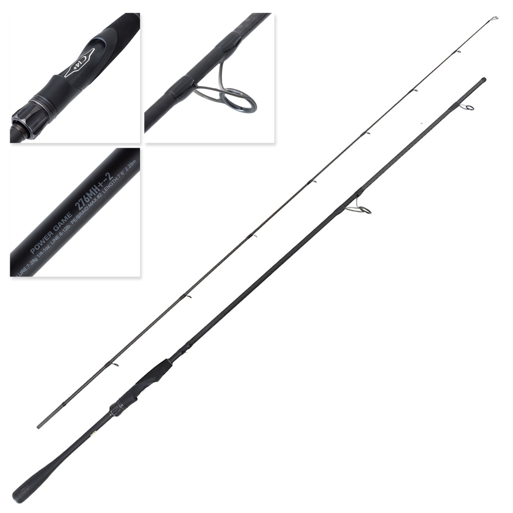 Shimano Zodias Medium Heavy Spinning Rod 7ft 6in 7-30g 2pc