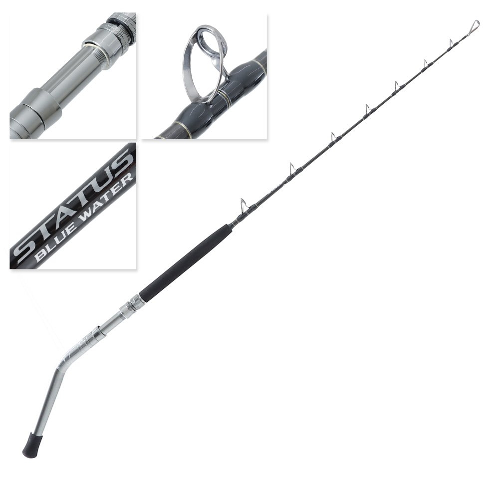 Shimano Status Bluewater Bent Butt Electric Deep Drop Rod 5ft 6in 50-80lb 2pc