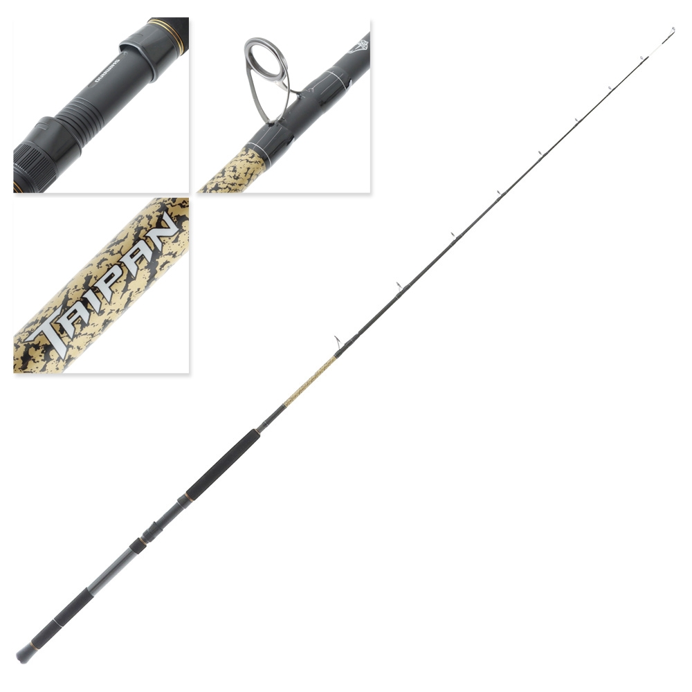Shimano Taipan Heavy Overhead Boat Rod 6ft 6in 10-15kg 2pc