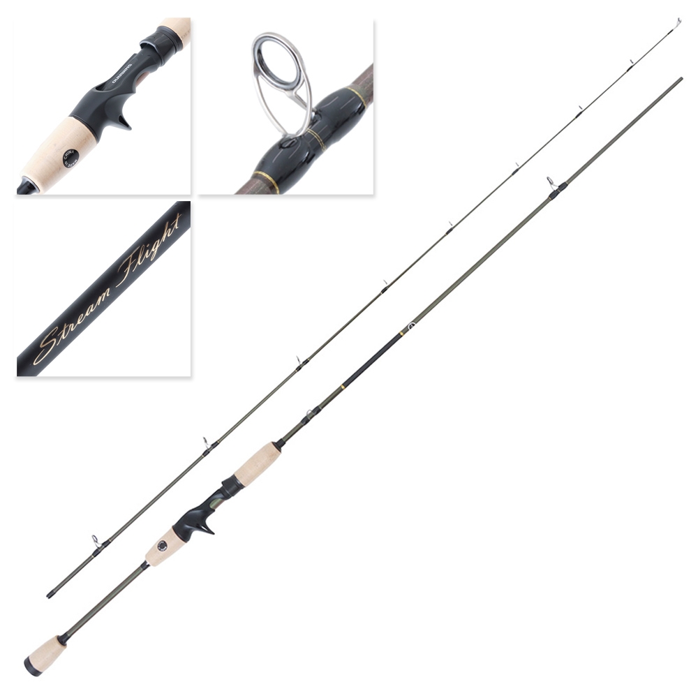 Shimano Stream Flight Overhead Freshwater Rod 7ft 2-5kg 2pc