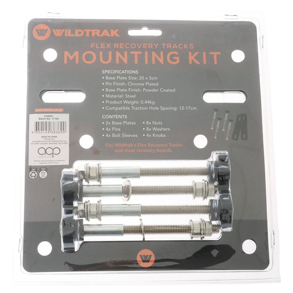 Wildtrak Flex Recovery Board Universal Mounting Kit