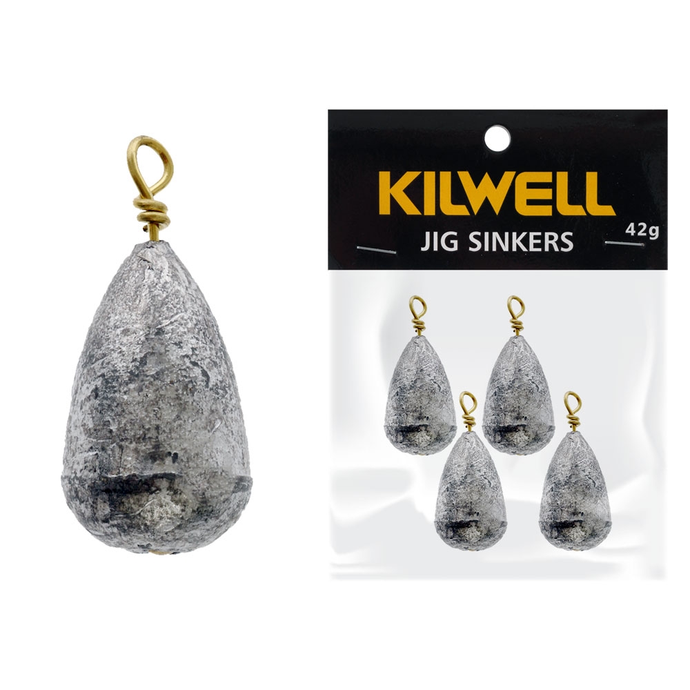 Kilwell Tear Drop Swivel Sinkers Pack 42g Qty 4