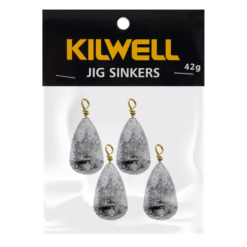 Kilwell Tear Drop Swivel Sinkers Pack 42g Qty 4
