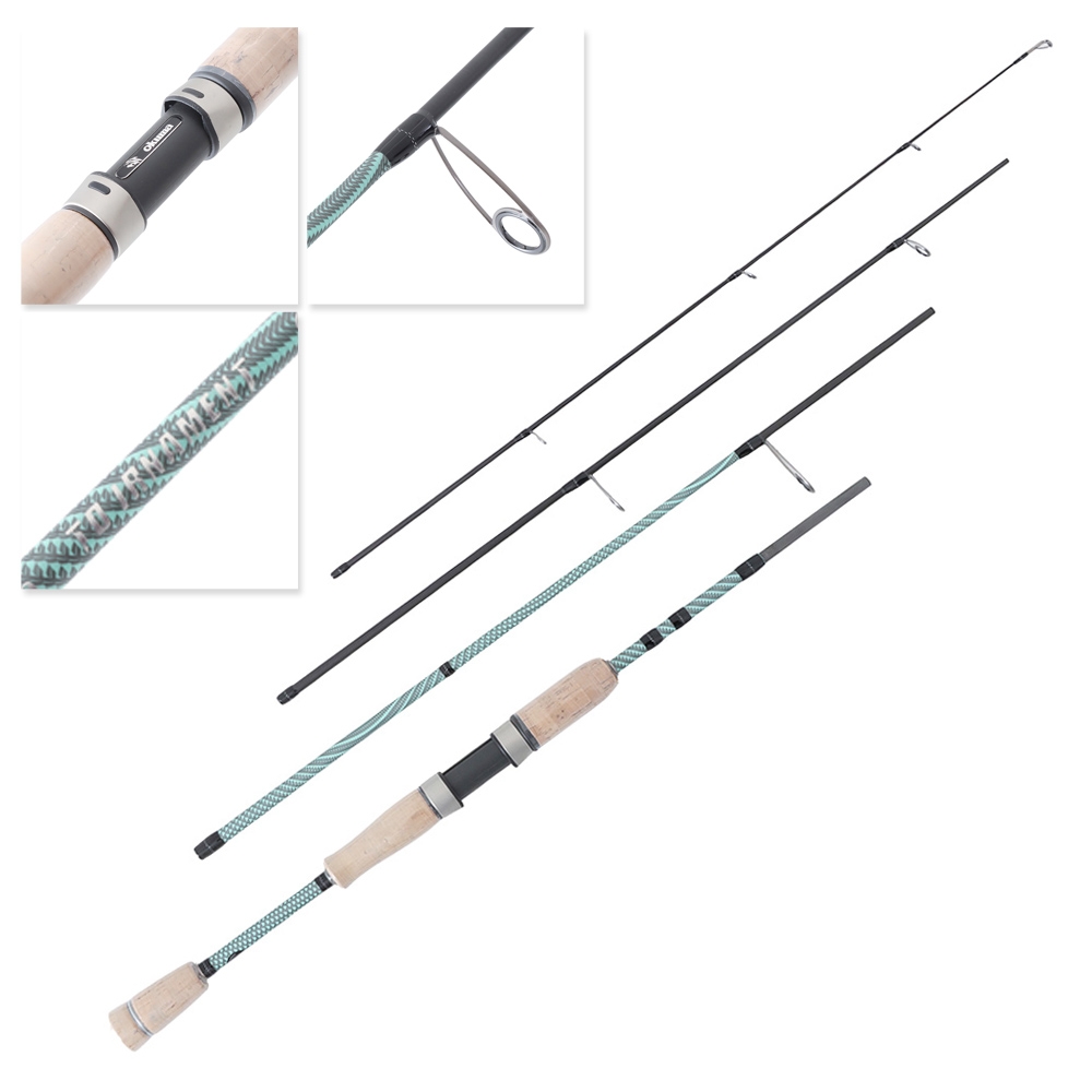Okuma Tournament Concept Light Spinning Rod 6ft 9in 2-4kg 4pc