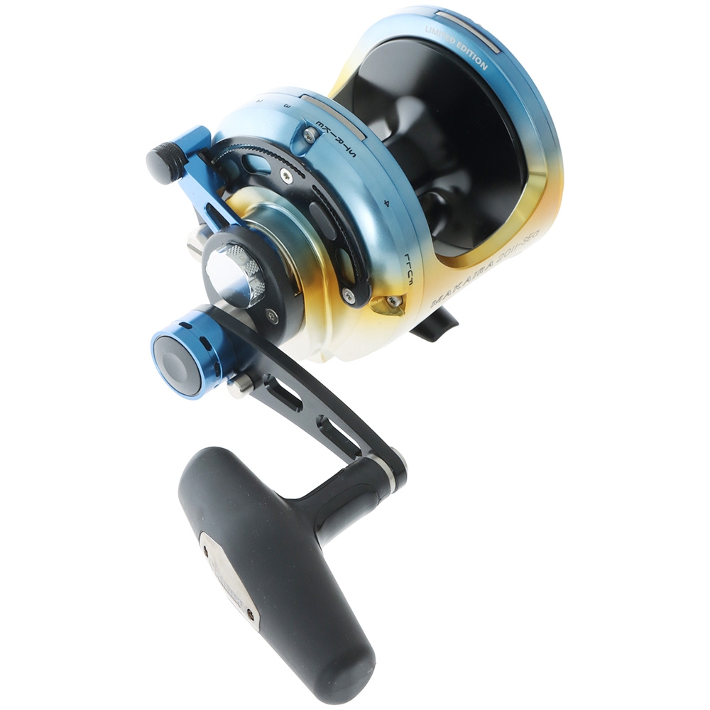 Okuma Makaira 20II SEa 2-Speed Game Reel Yellowfin Tuna Limited Edition