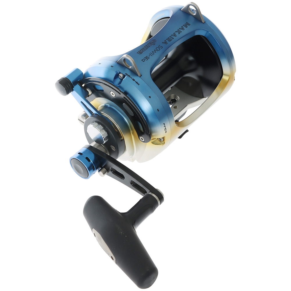 Okuma Makaira 50II Wide SEa 2-Speed Game Reel Yellowfin Tuna Limited Edition