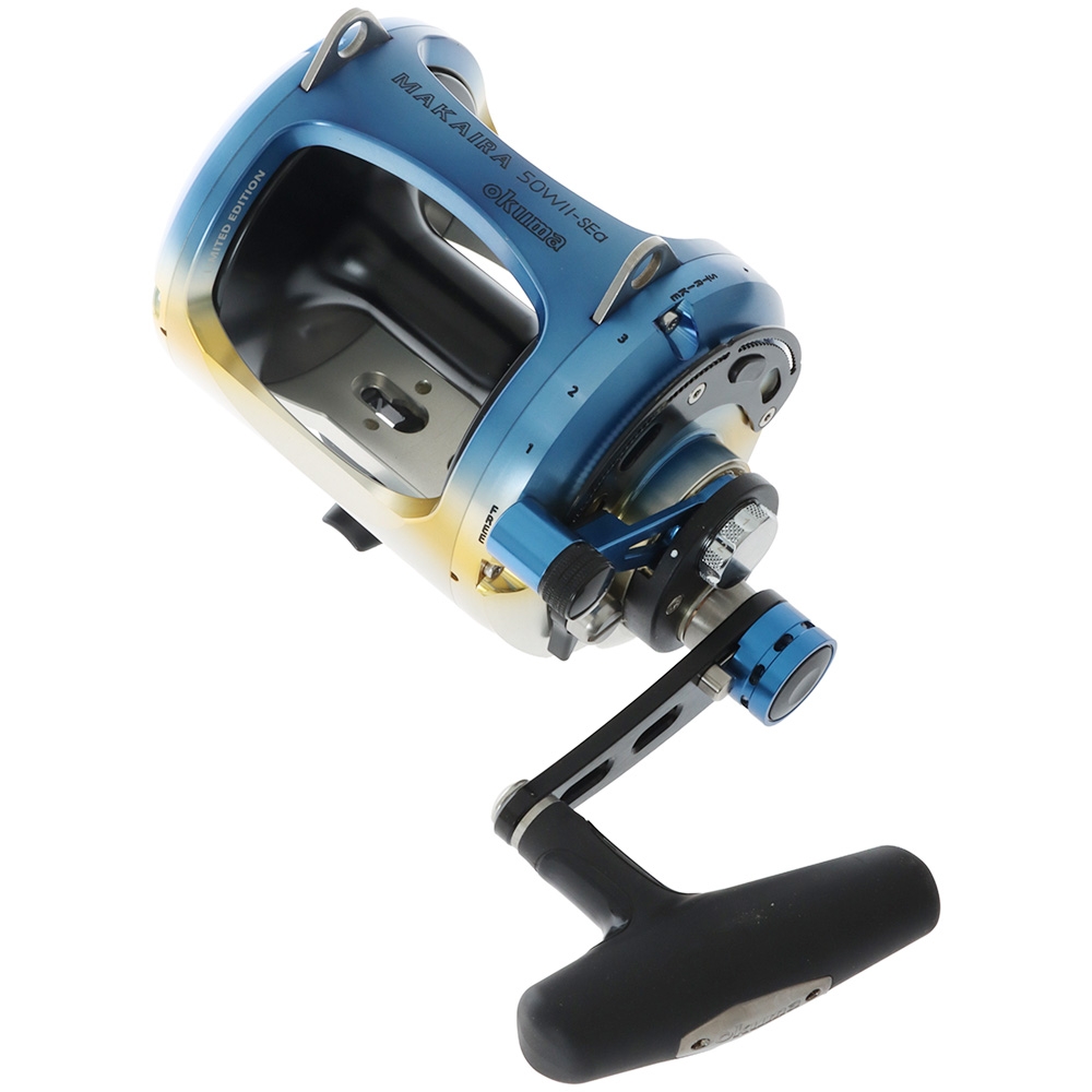 Okuma Makaira 50II Wide SEa 2-Speed Game Reel Yellowfin Tuna Limited Edition