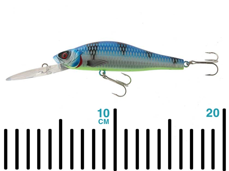 Strike Pro Archback Deep Minnow Lure 12cm 37.5g Pillie