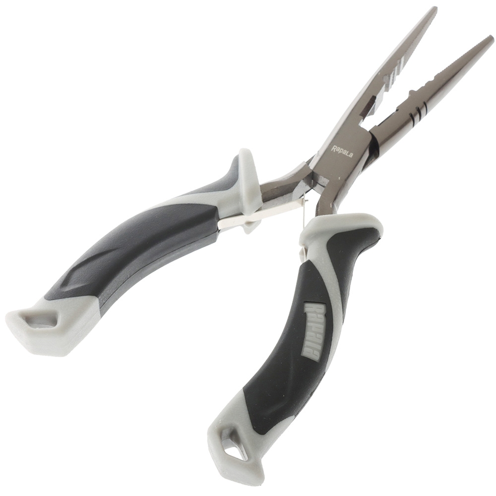Rapala Fisherman's 16cm Pliers and Super Line Scissors with Sheath