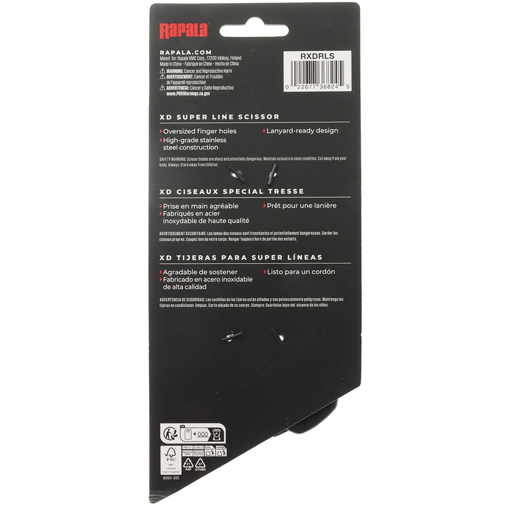 Rapala XD Super Line Scissors