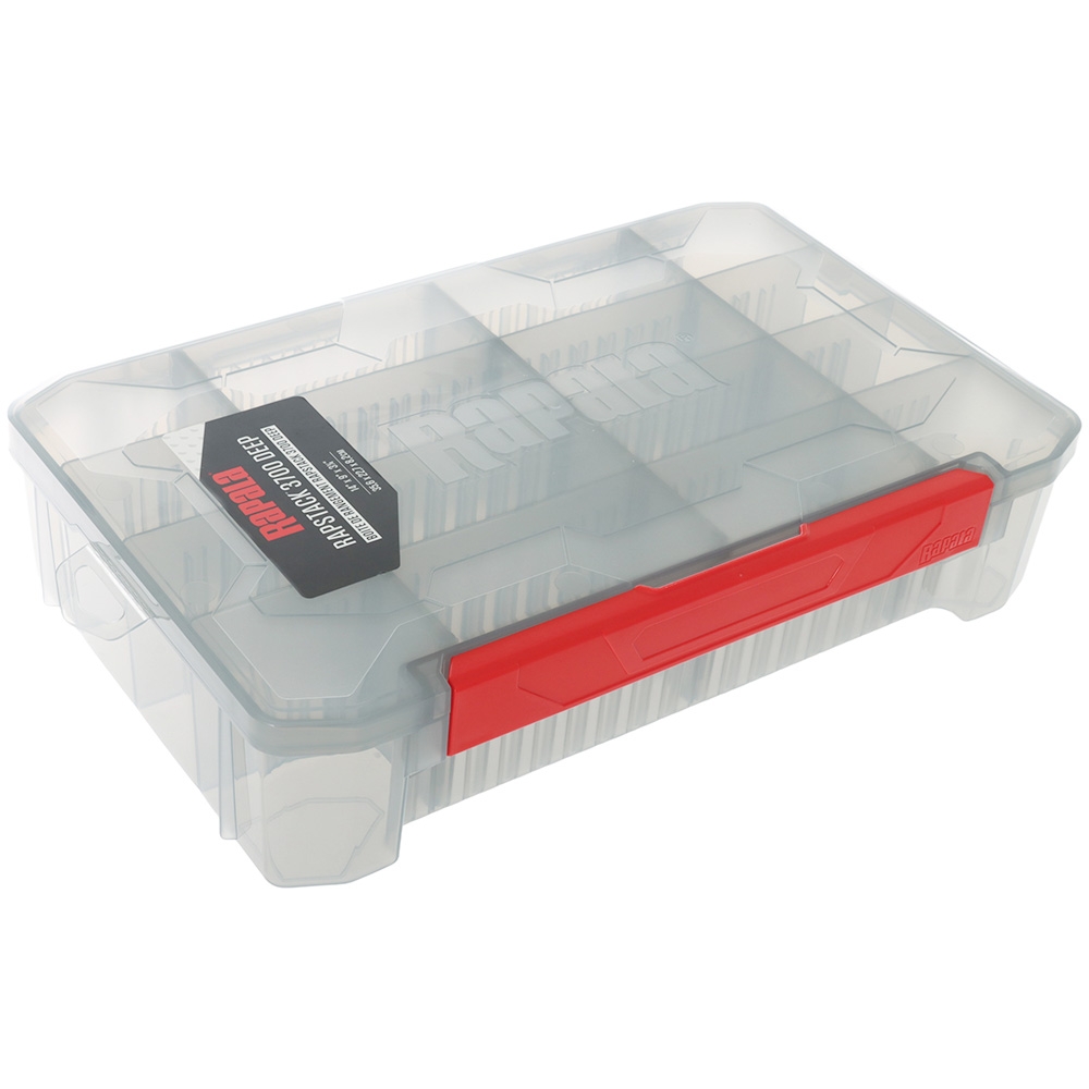 Rapala Rapstack 3700 Tackle Box with Deep Dividers 36 x 23 x 8cm
