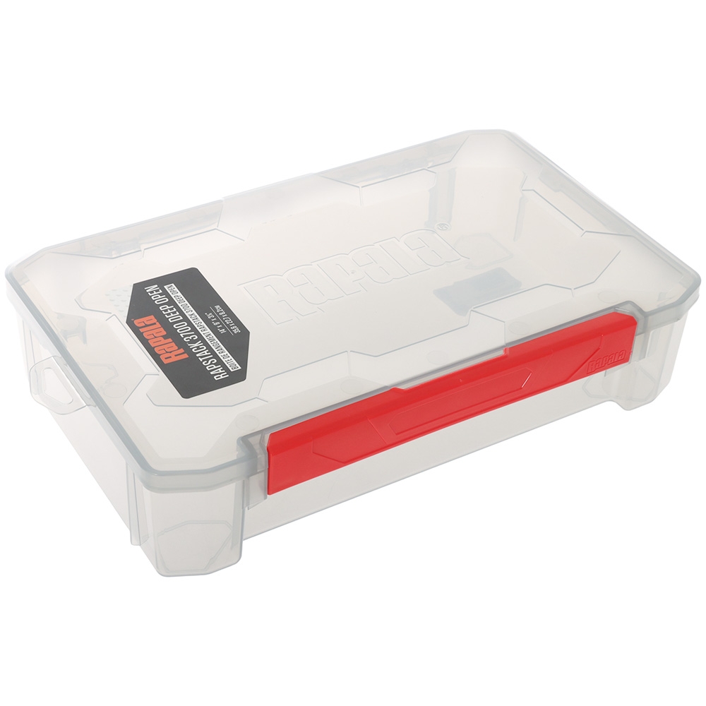 Rapala RapStack 3700 Tackle Box 36 x 23 x 8cm - Deep Open Tray