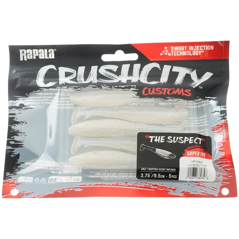 Rapala CrushCity The Suspect Soft Bait 3.75in Qty 5