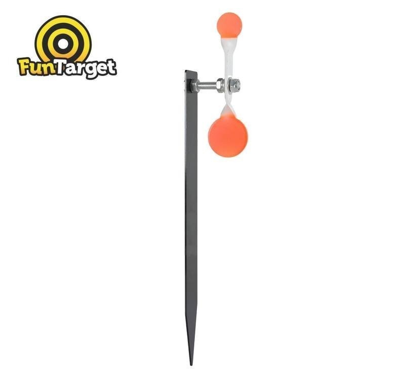 Fun Target Dual Airgun Spinner Stake 2 Disc Target