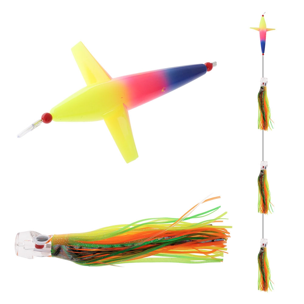 Holiday Bird Teaser 3-Lure Daisy Chain