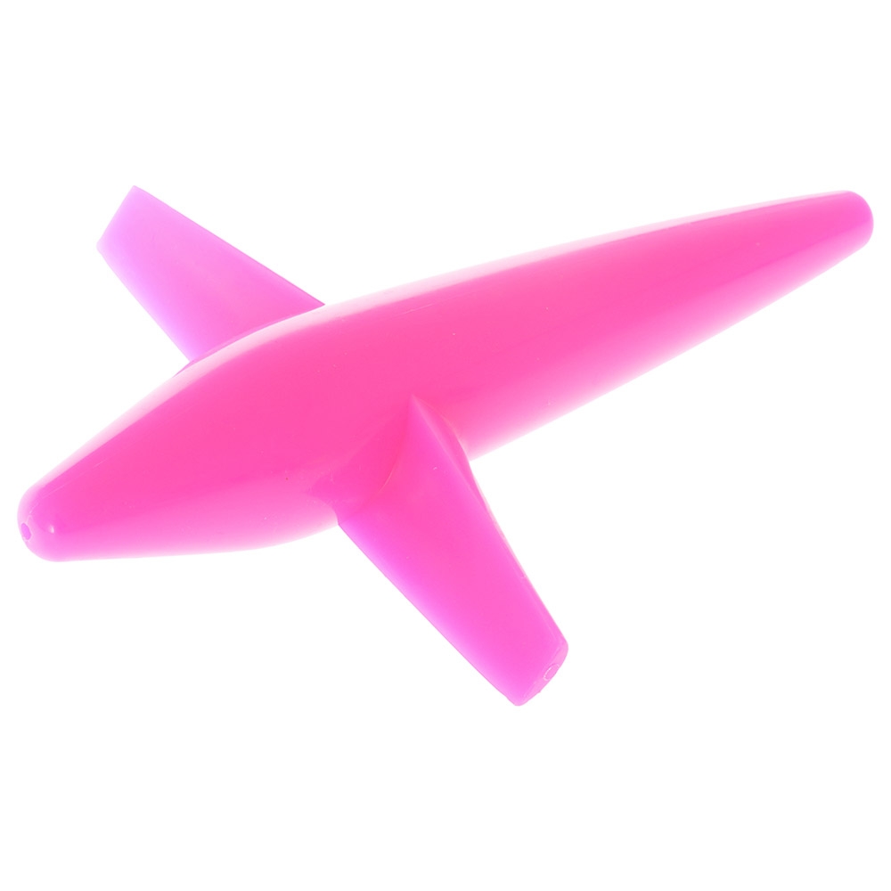 Holiday Plastic Bird Teaser 18cm Pink