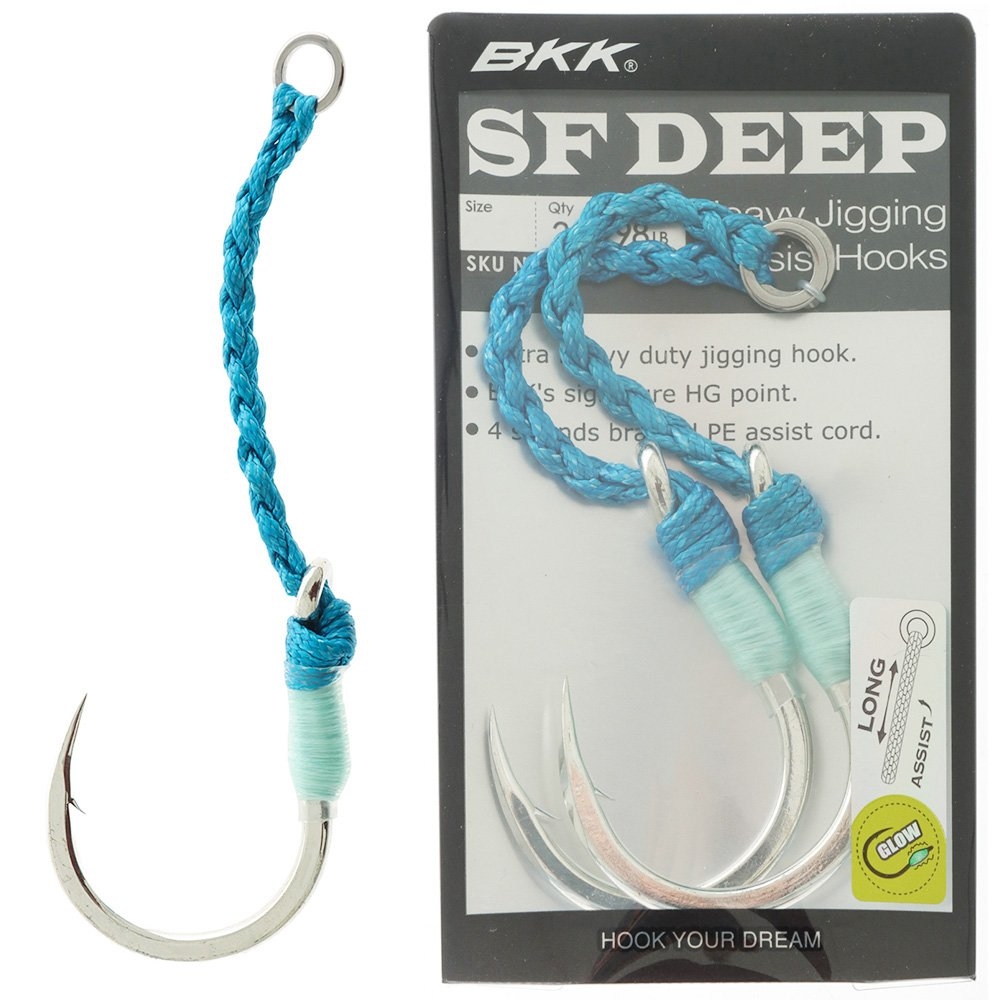 BKK SF Deep-HG Long Jigging Assist Hooks