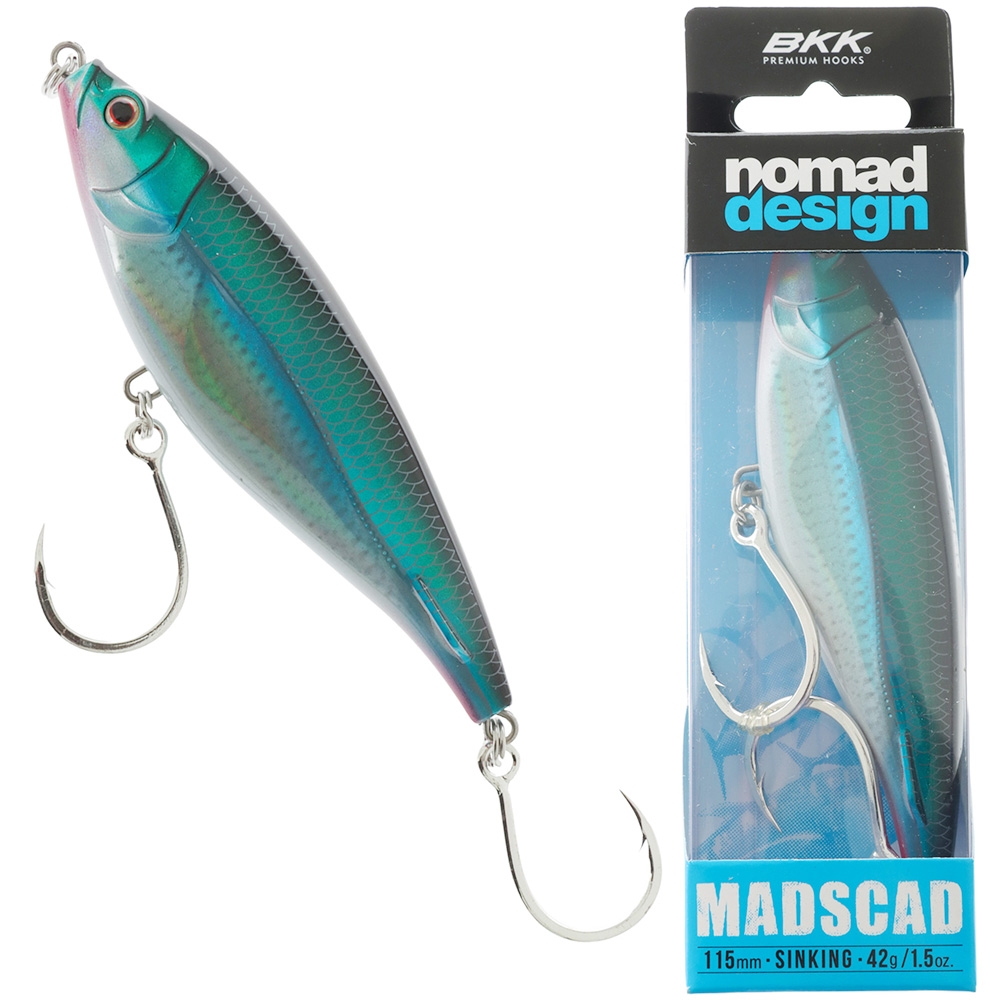 Nomad Design Madscad Stickbait Lure 115mm 42g Candy Pilchard