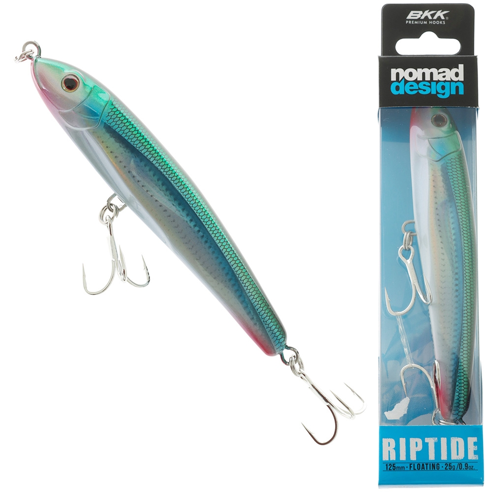Nomad Design Riptide Floating Stickbait 125mm Candy Pilchard