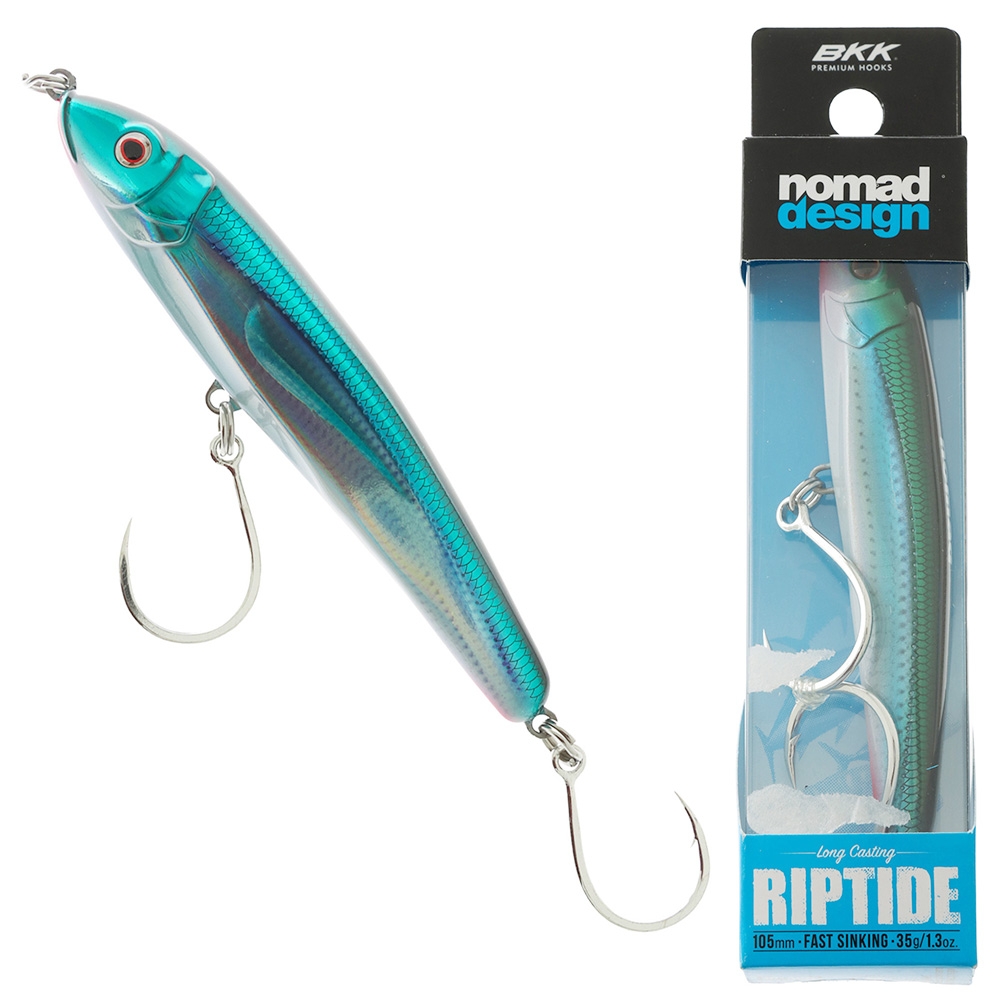 Nomad Design Riptide Fast Sink Stickbait 105mm Candy Pilchard