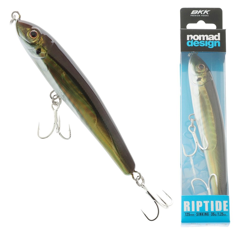 Nomad Design Riptide Sinking Stickbait 125mm Jack Mackerel