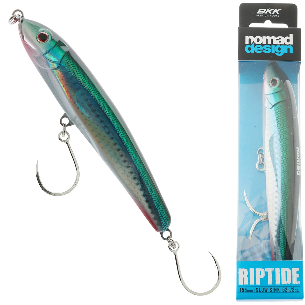 Nomad Design Riptide Slow Sinking Stickbait 155mm Candy Pilchard