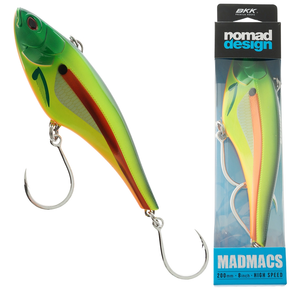 Nomad Design Madmacs Fast Trolling Lure 200mm Zucchini