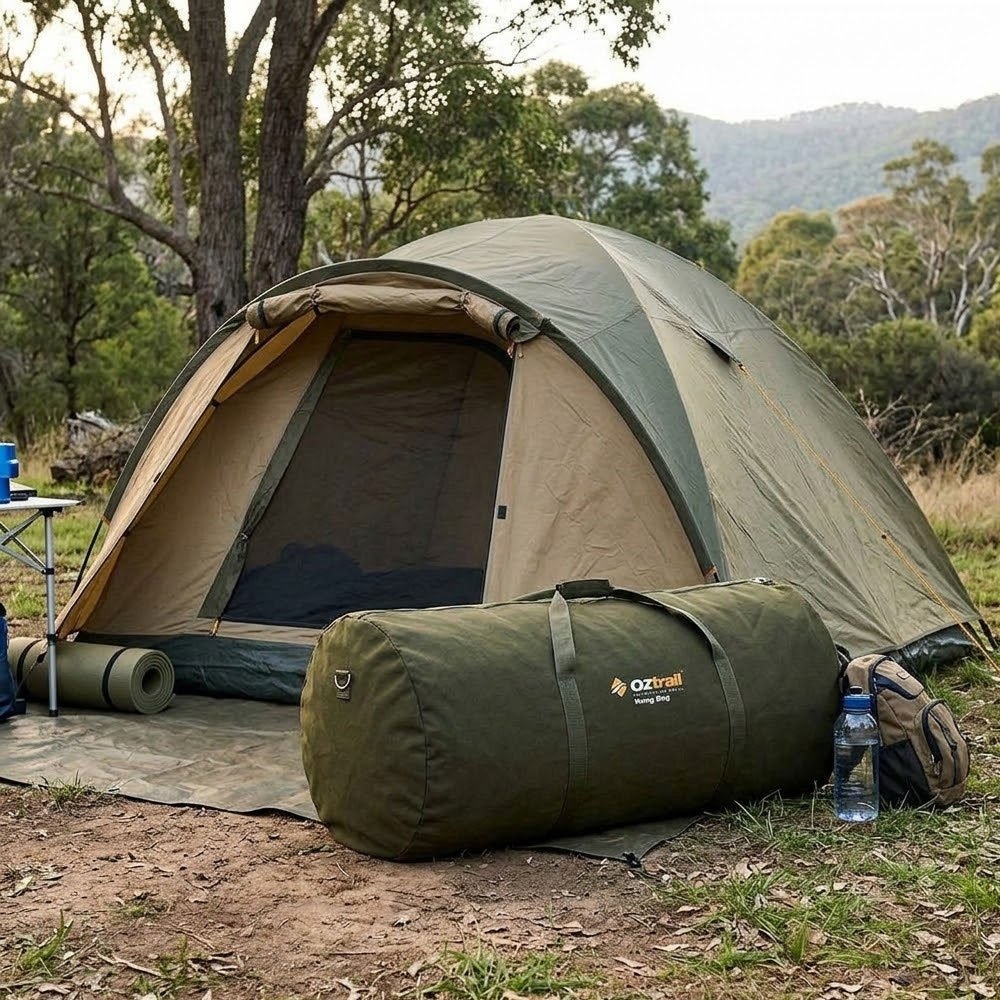 OZtrail Canvas Double Swag Carry Bag
