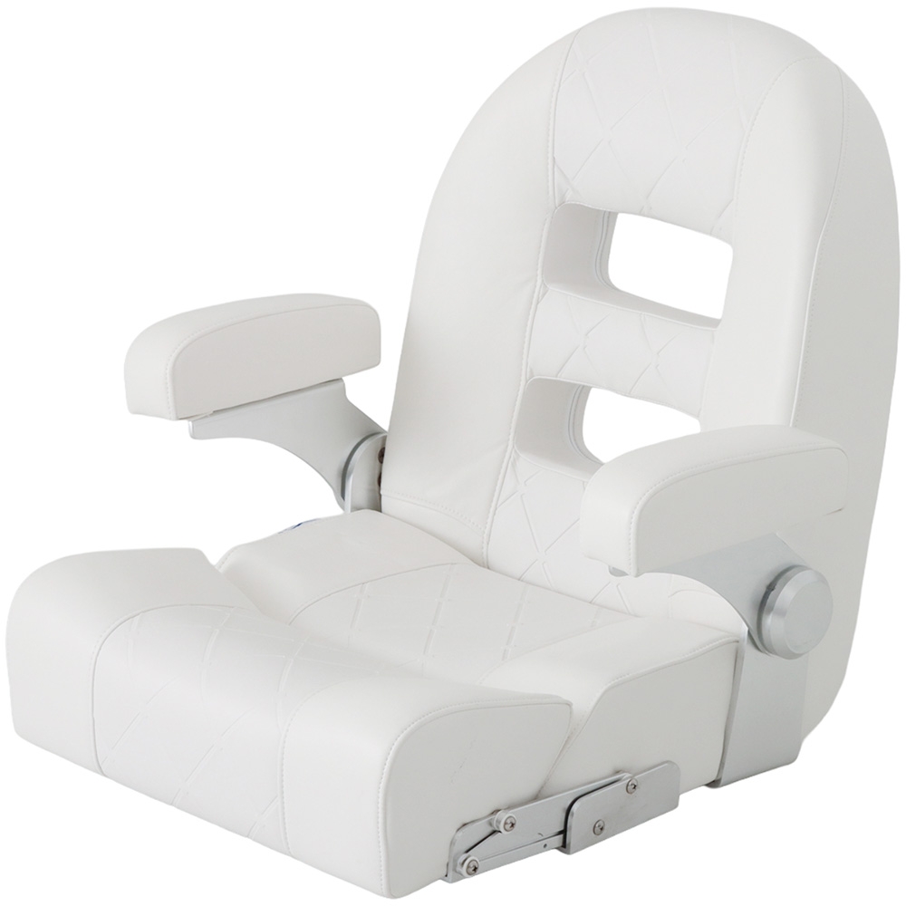 BLA Deluxe Flip Up Helm Seat White