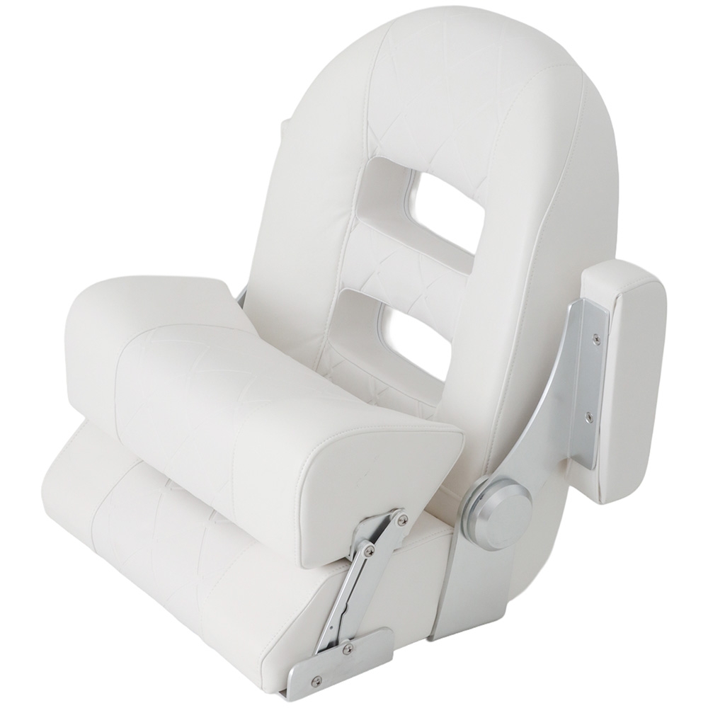 BLA Deluxe Flip Up Helm Seat White