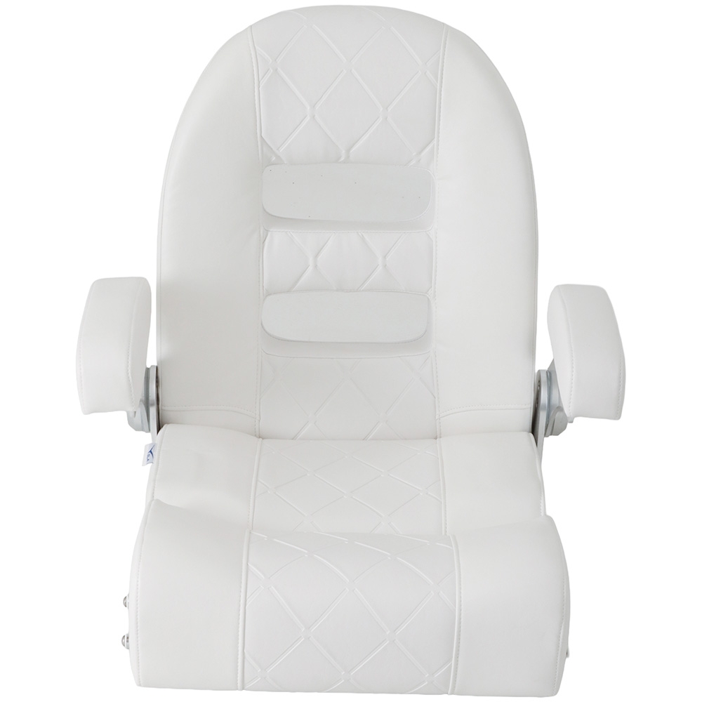 BLA Deluxe Flip Up Helm Seat White