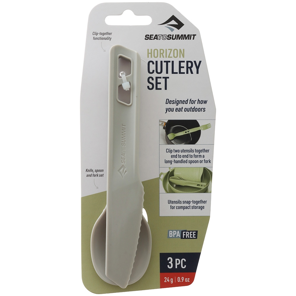 Sea to Summit 3-Piece Horizon Cutlery Set Moonstruck