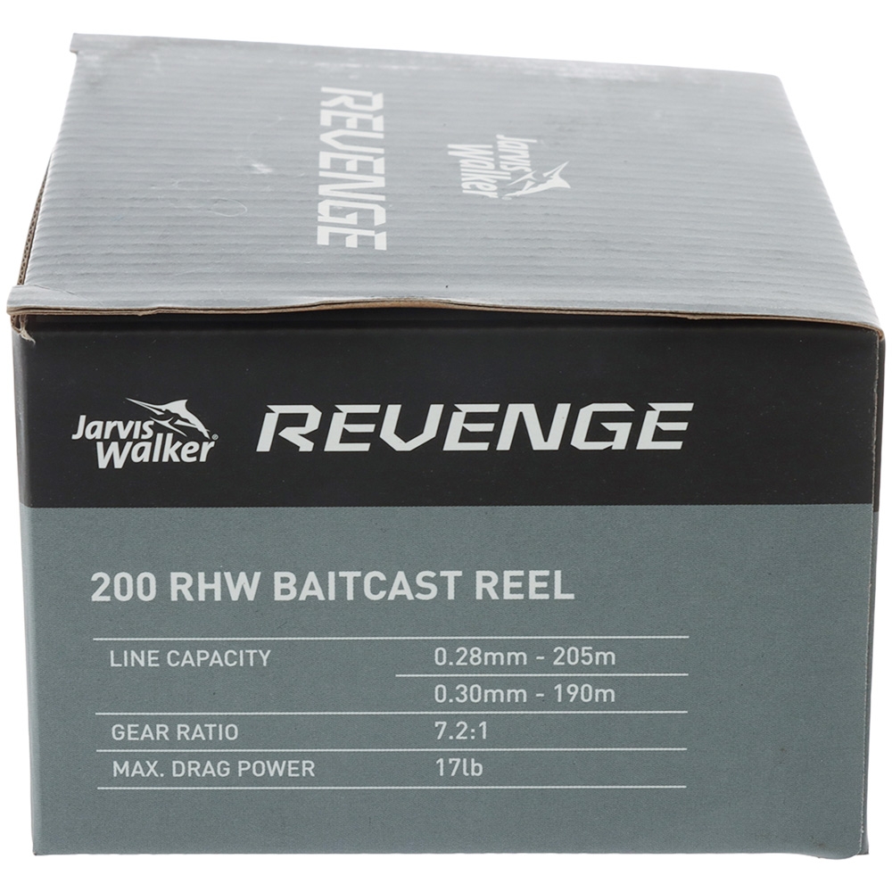Jarvis Walker Revenge 200 Baitcaster Reel