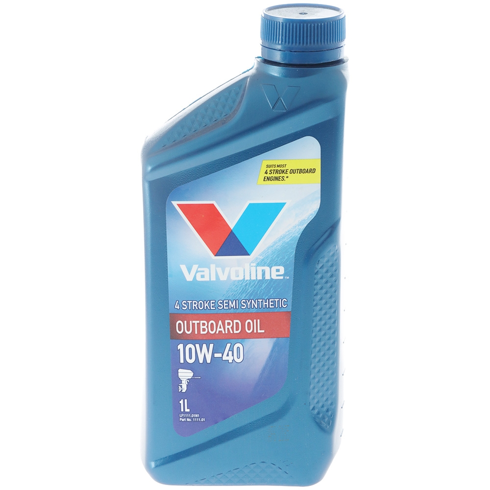 Valvoline 4-Stroke Outboard Marine Engine Oil 10W-40 1L