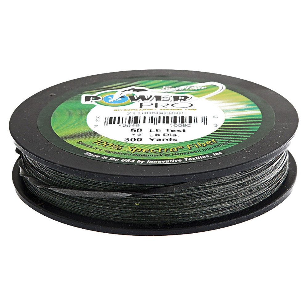 PowerPro Moss Green Braid 300yd 50lb
