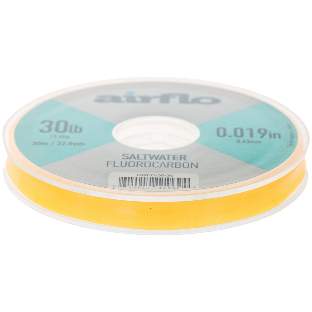 Airflo Saltwater Standard Fluorocarbon Tippet 30m 30lb 0.43mm