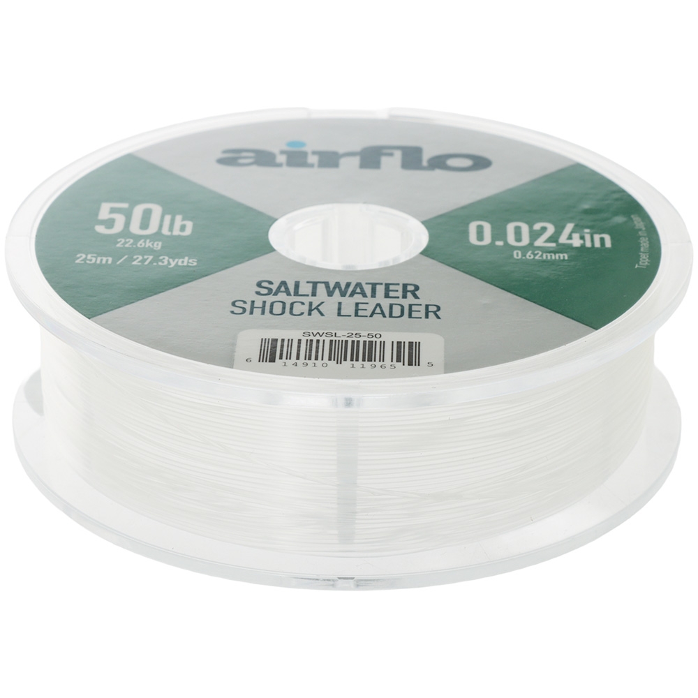 Airflo Saltwater Shock Leader 25m 50lb 0.62mm