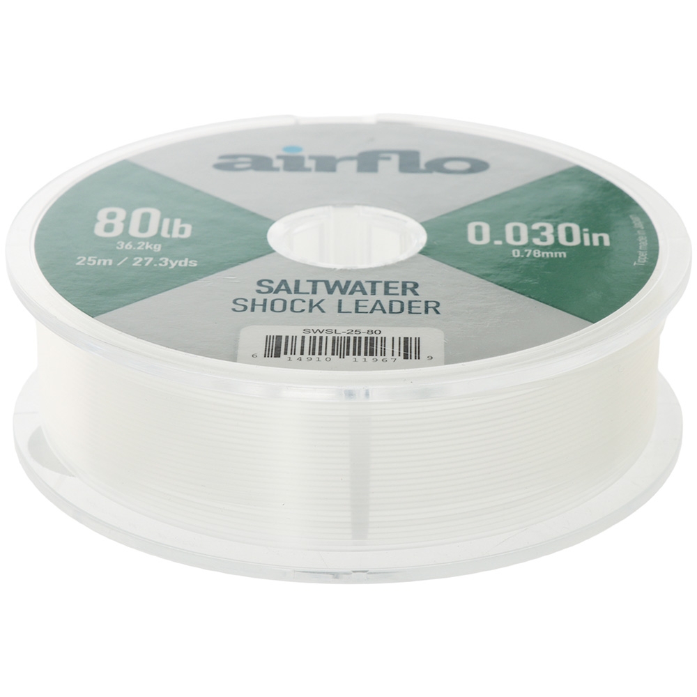 Airflo Saltwater Shock Leader 25m 80lb 0.78mm